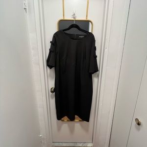 Eloquii black sheath dress